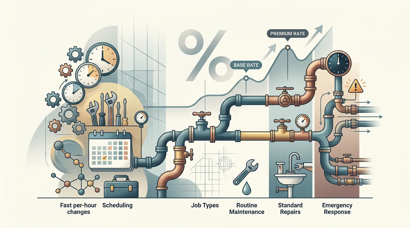 plumber cost per hour: Job types that change the per-hour math fast