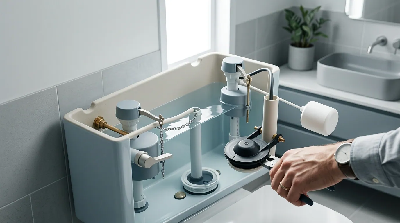 how to fix a running toilet: To fix it, start with a flapper check most runs are simple